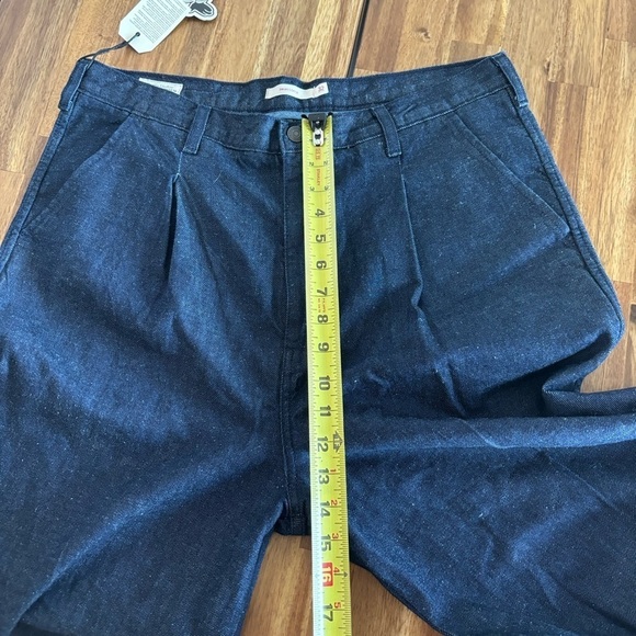 LEVI’S premium High Rise Loose fit wide leg denim jeans Felix Cat. Sz 32x32. NWT - Picture 14 of 16